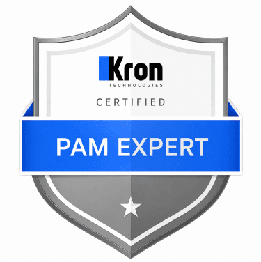 Kron PAM Expert certification badge